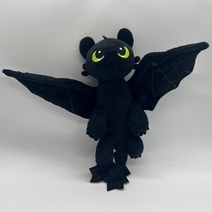 DreamWorks How To Train Your Dragon Toothless Plush with Magnetic Wings
